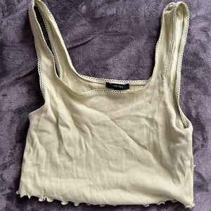 forever 21, crop tank. size L